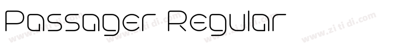 Passager Regular字体转换 Passager Regular字体转换